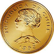 Chile Peso Goldmünzen