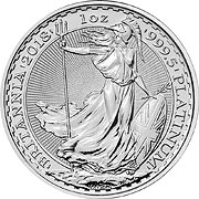 Britannia Platinmünzen