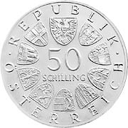 Schilling Österreich Silbermünzen