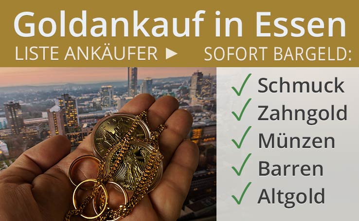 Goldhändler in Essen
