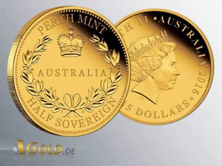 Australian Half-Sovereign 2016