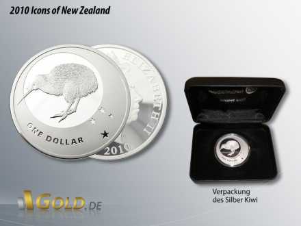 Silber Kiwi 2010, Icons of New Zealand, Kreuz des Südens