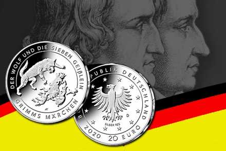 20-Euro-Silbermünze „Der Wolf und die sieben Geißlein“ - Jetzt neu! 