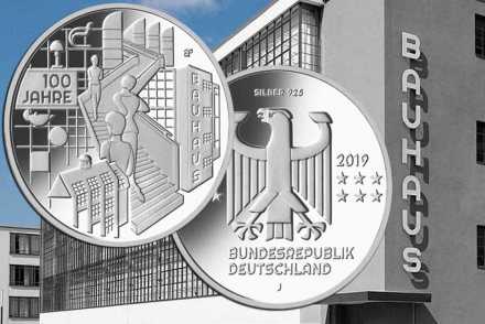 20 Euro Gedenkmünze 2019 BRD - 100 Jahre Bauhaus