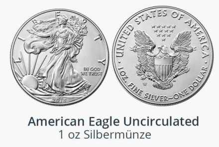 Silver Eagle Uncirculated 1 oz 2018