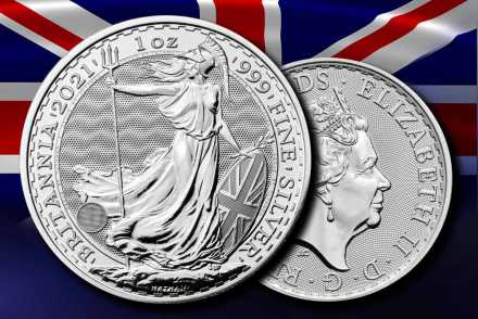 Britannia Silber 2021 - Neue Sicherheitsmerkmale!