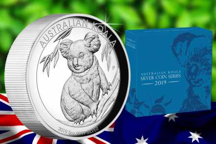 Koala 2019 Silber 5 oz Proof High Relief - jetzt für Silbersammler!