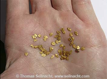 Goldflitter aus Australien