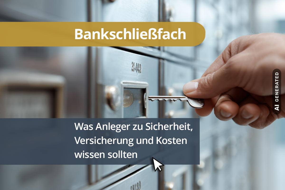 Bankschließfach: Was Anleger wissen müssen