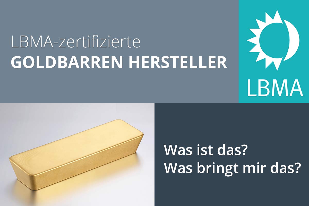 LBMA-zertfizierte Goldbarrenhersteller