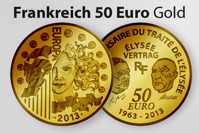 Gold Frankreich 50 Euro