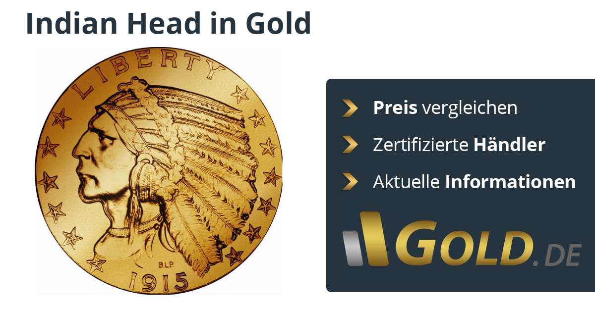 Indian Head Goldmünze kaufen GOLD.DE