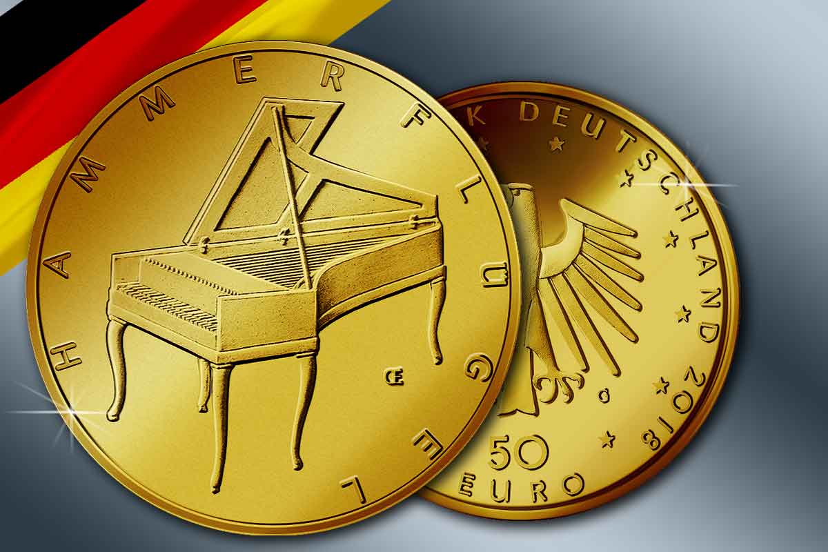 Jetzt erhältlich! – 50 Goldeuro - Hammerflügel 2019