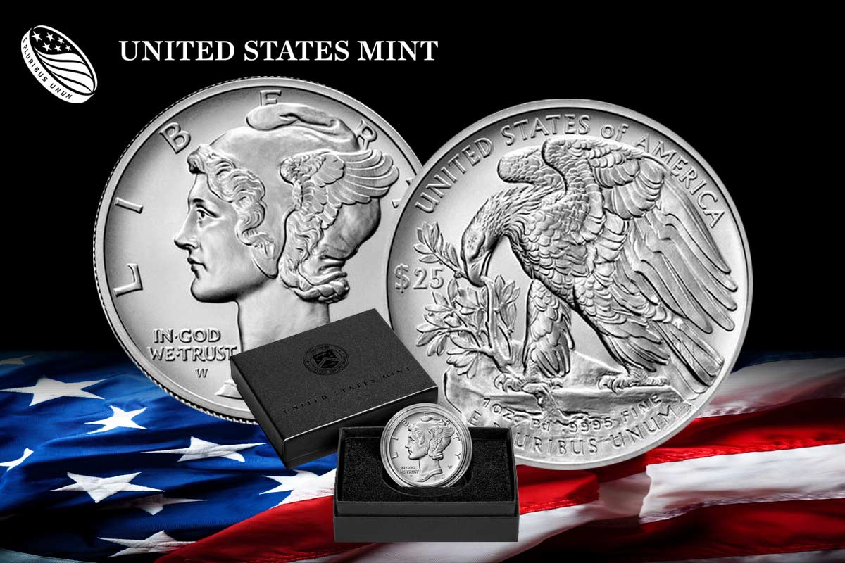 American Eagle Palladium 2023 – Sammlermünze der US Mint - Jetzt in Uncirculated!