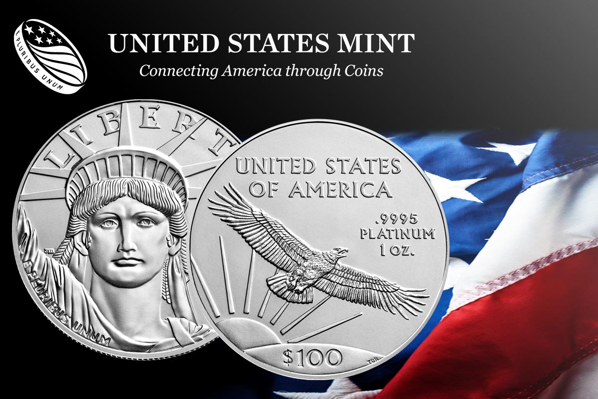 US-Mint gibt neuen Jahrgang aus: Platin American Eagle 2023