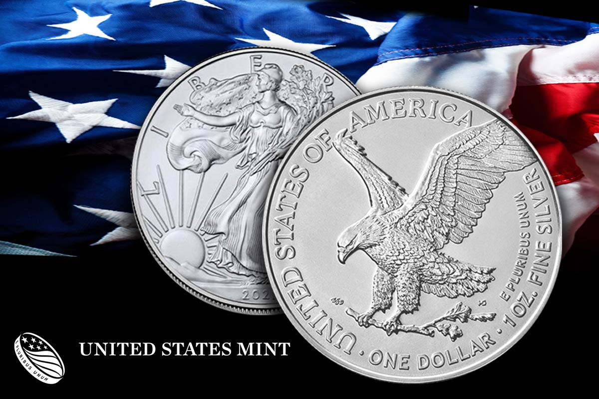 American Eagle Silber 2022 - Jetzt neuen Jahrgang vergleichen!