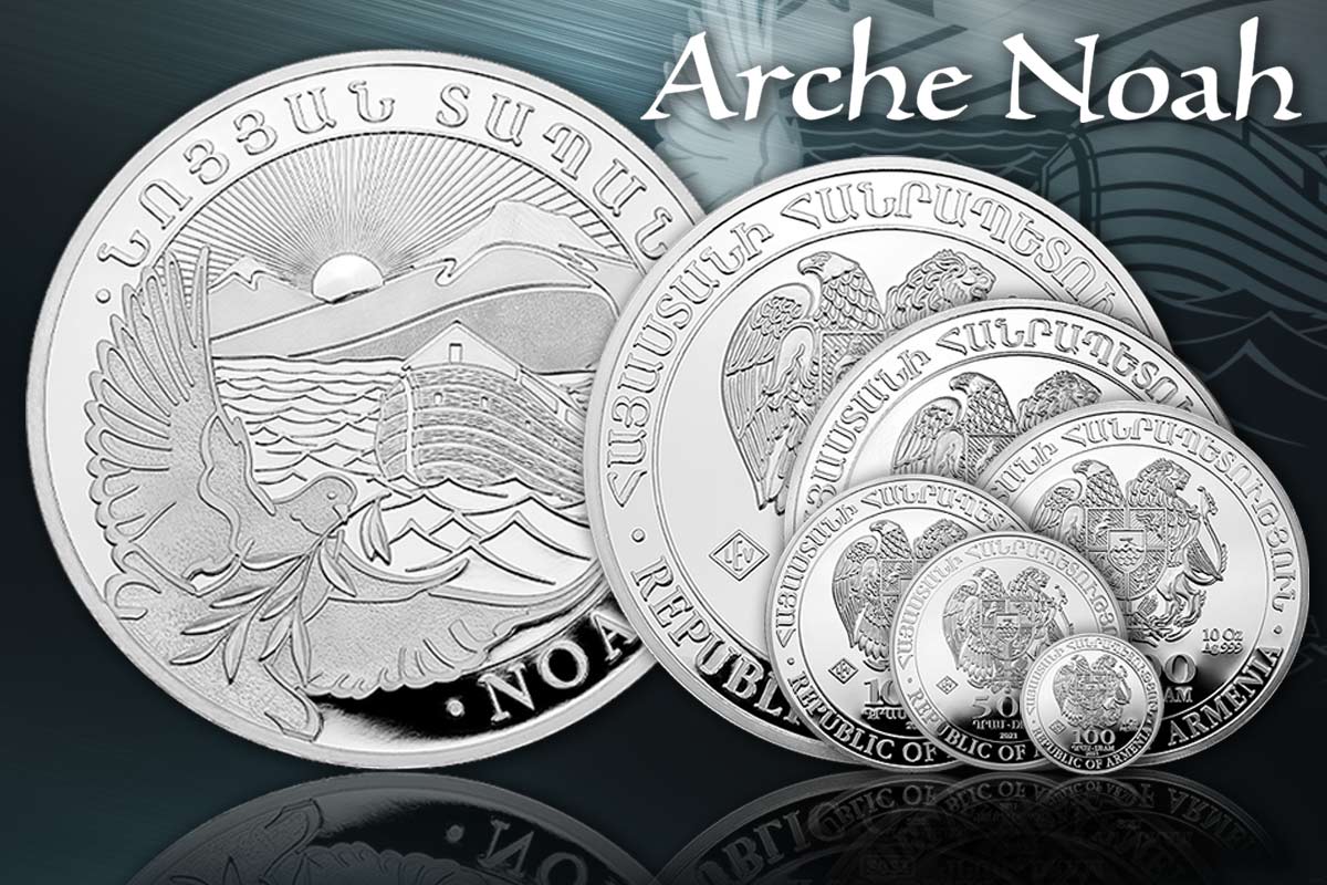 Arche Noah Silber: 2024 in 7 Einheiten erhältlich!