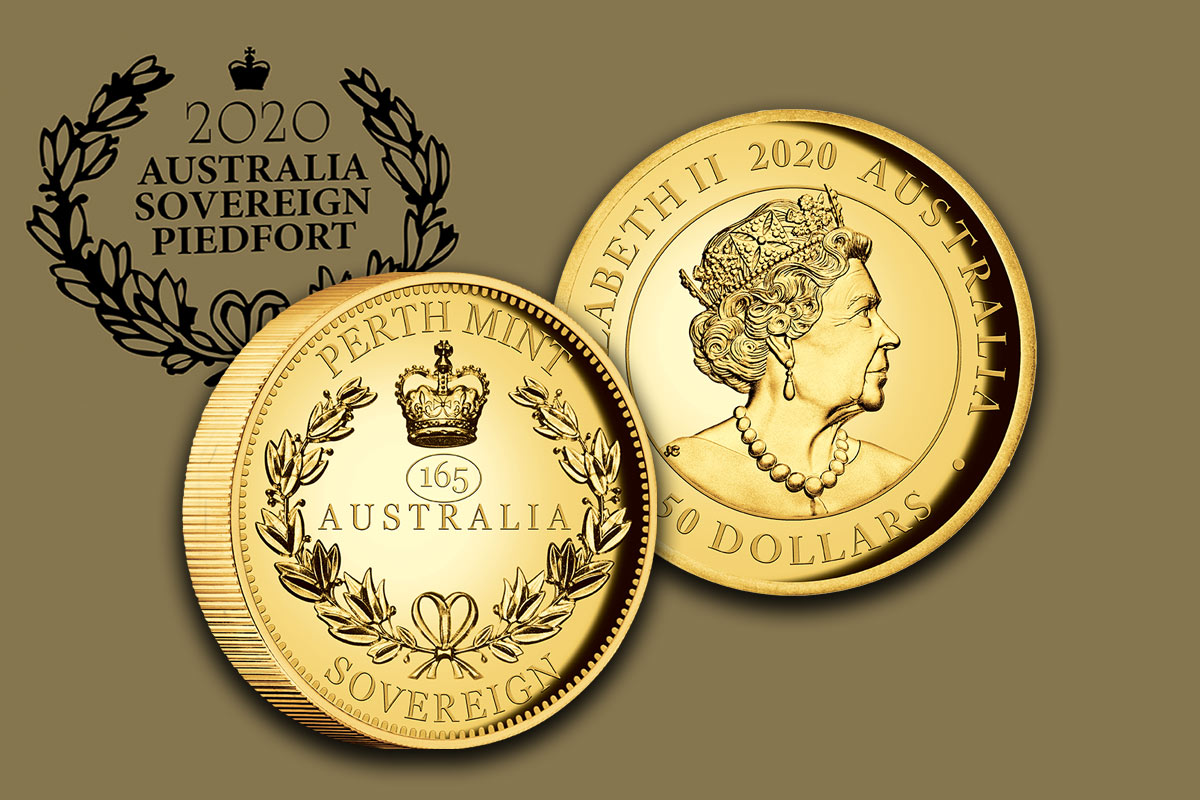 Australian Sovereign 2021- mit Geburtstags Privy: Neu hier!
