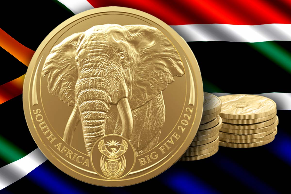 Big Five Gold – Elefant 2022 1 oz: Jetzt neu als Bullionmünze!