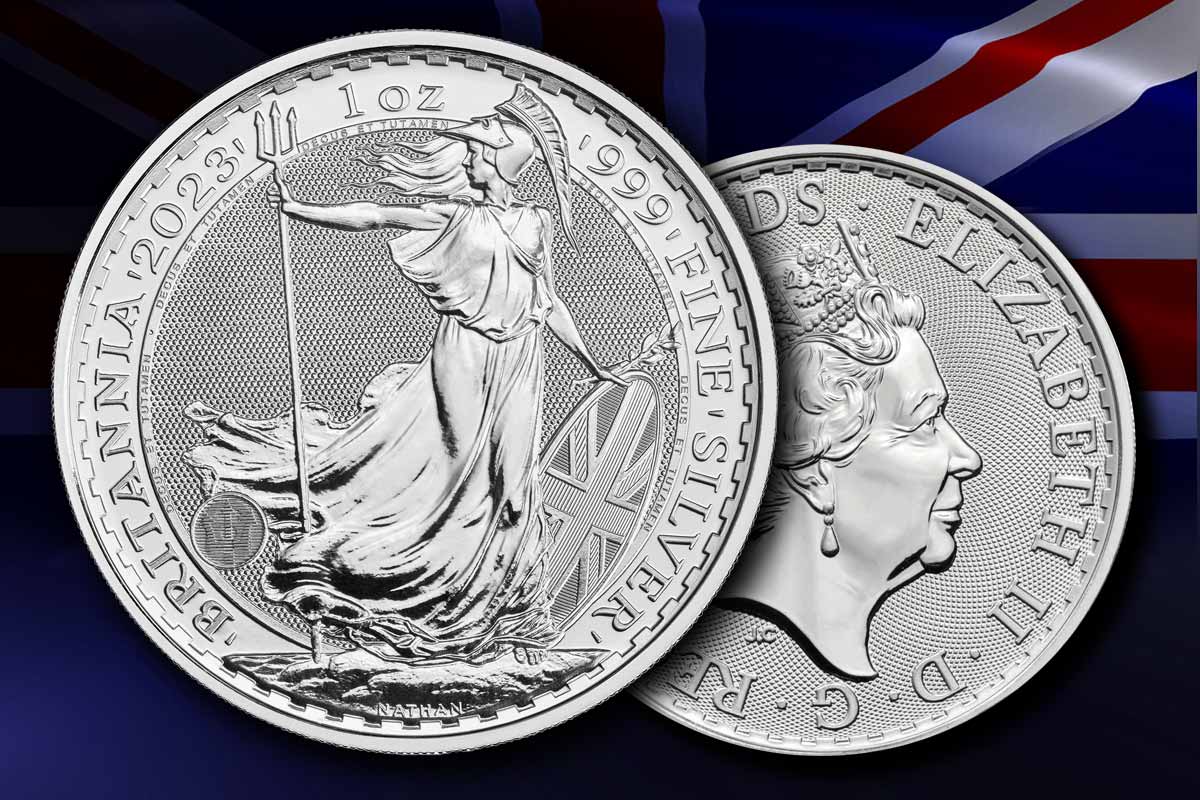 Britannia Silber 1 oz 2023: nur noch bis Dezember mit Elizabeth II.