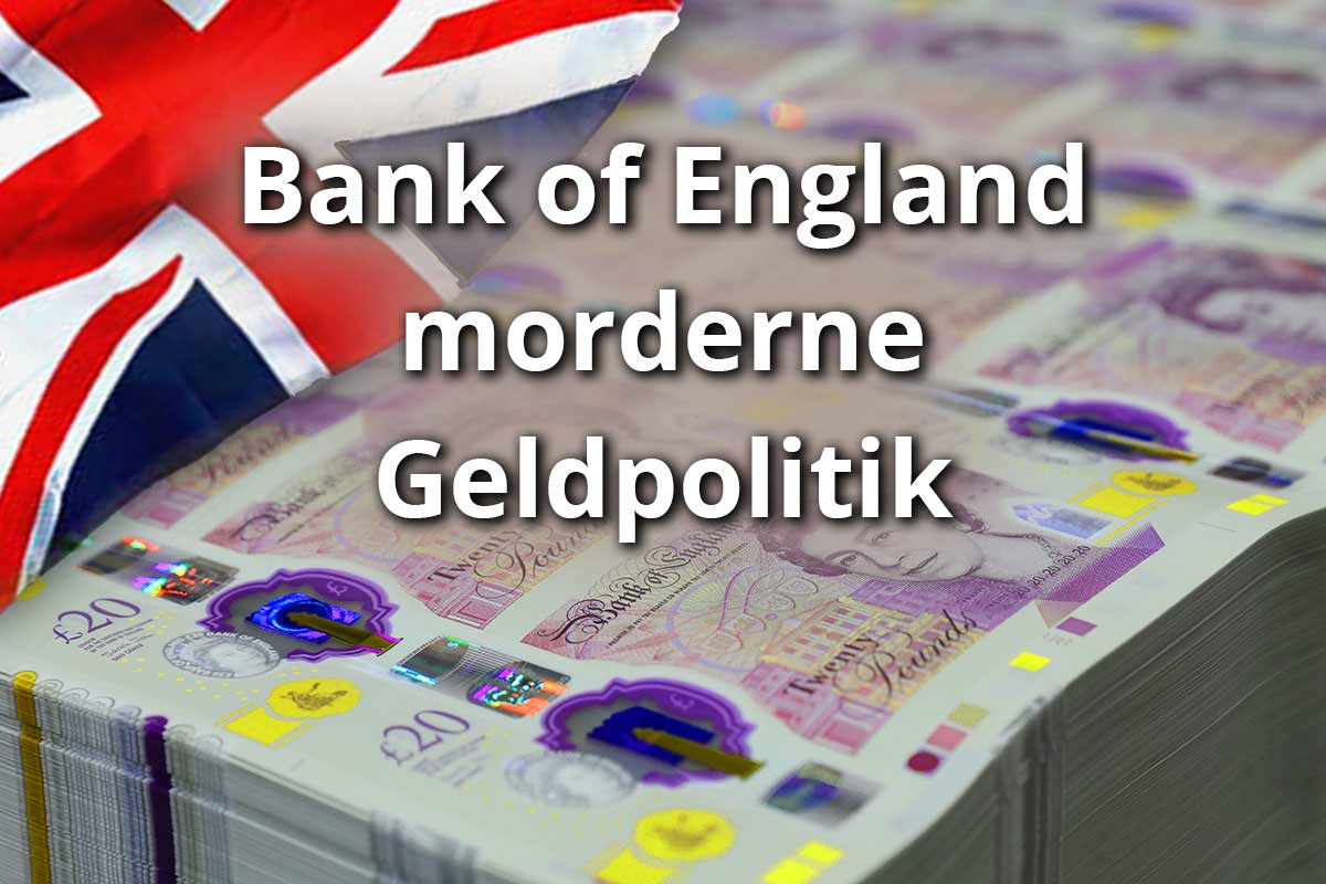 Britische Notenbank stockt Anleihekaufprogramm um 100 Mrd. Pfund auf