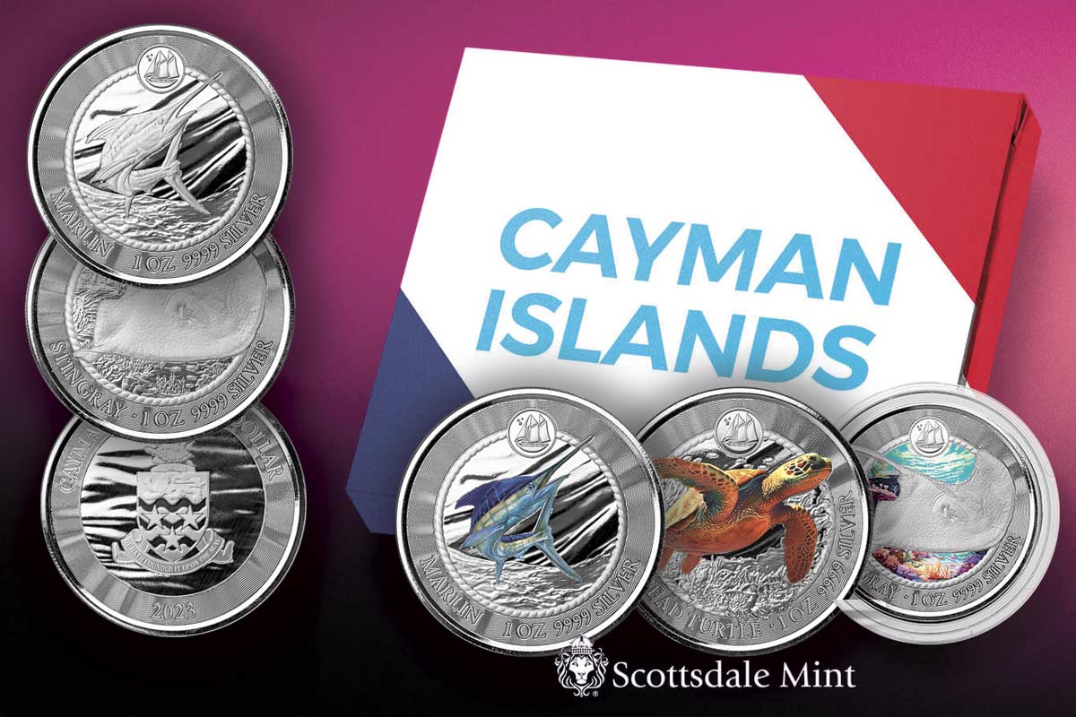 Cayman Sea Life Silber 2023 – Marlin, Loggerhead Turtle und Stingray: Jetzt vergleichen!