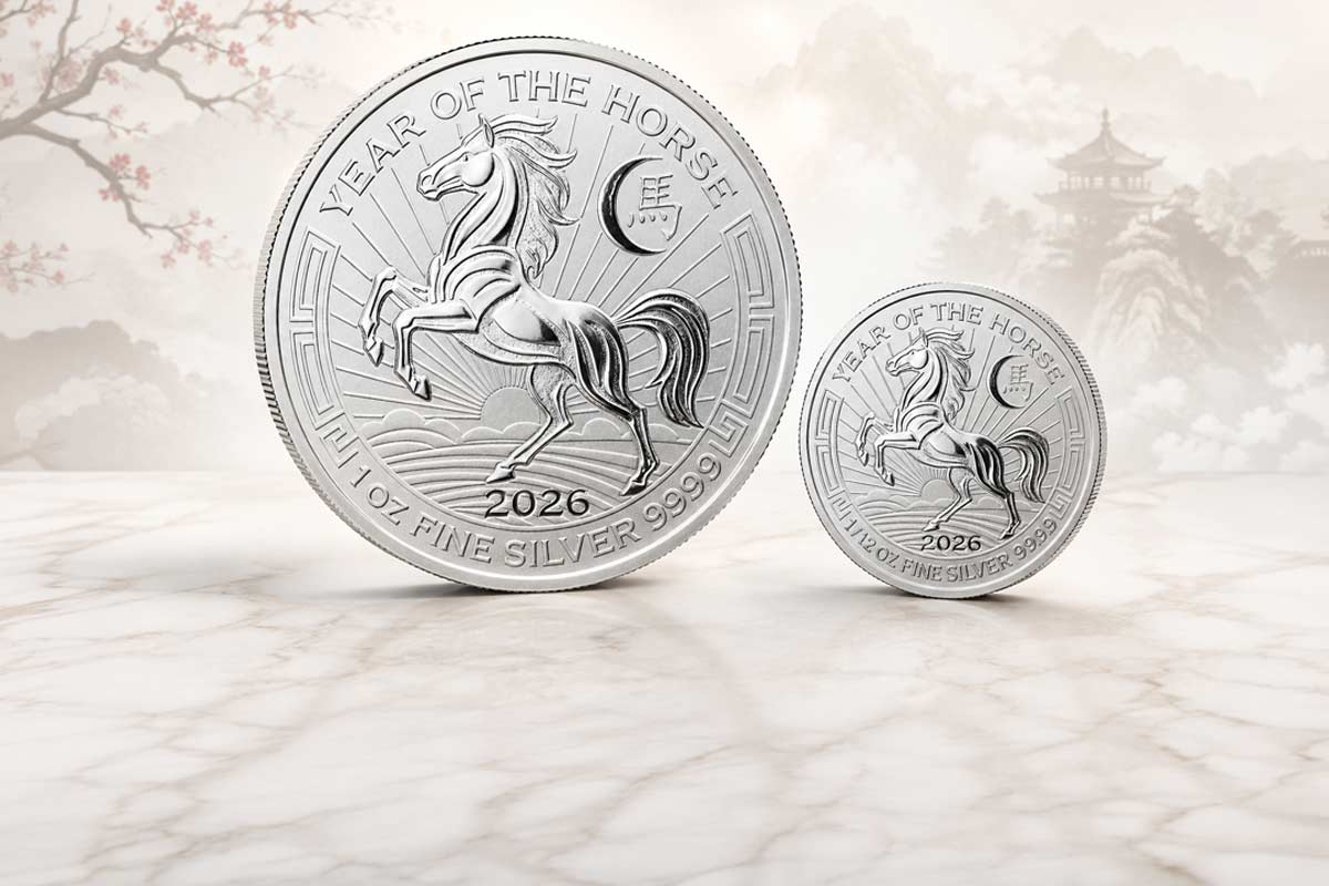 Ruanda Lunar Silber Contemporary Zodiac Legacy – Year of the Horse!