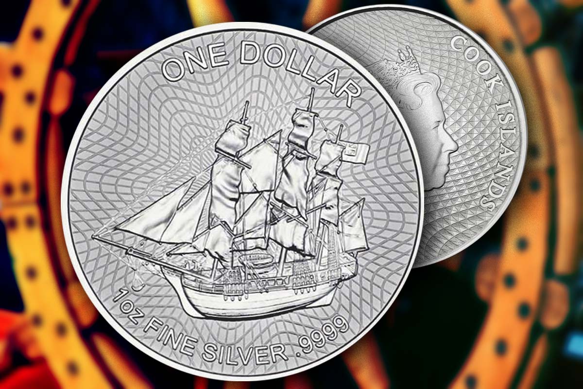 Bounty Cook Islands 2023: Jetzt Jahrgang 2023 in Silbermünze vergleichen!