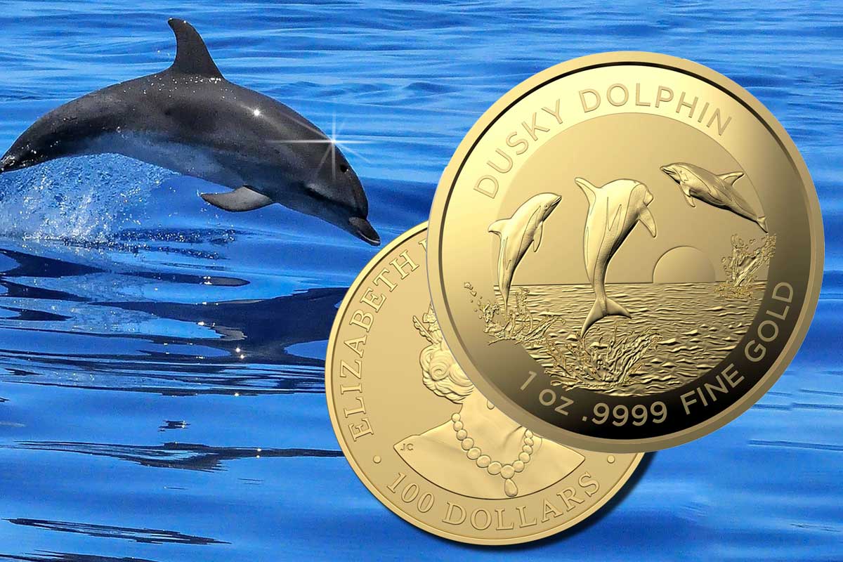 Dolphin (RAM) Gold 2022: Jetzt neues Motiv „Dusky Dolphin“ vergleichen!