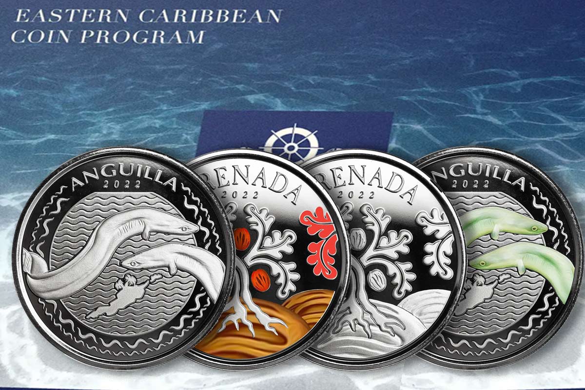 Eastern Caribbean Silber – Anguilla und Grenada 2022: Neu im Preisvergleich!
