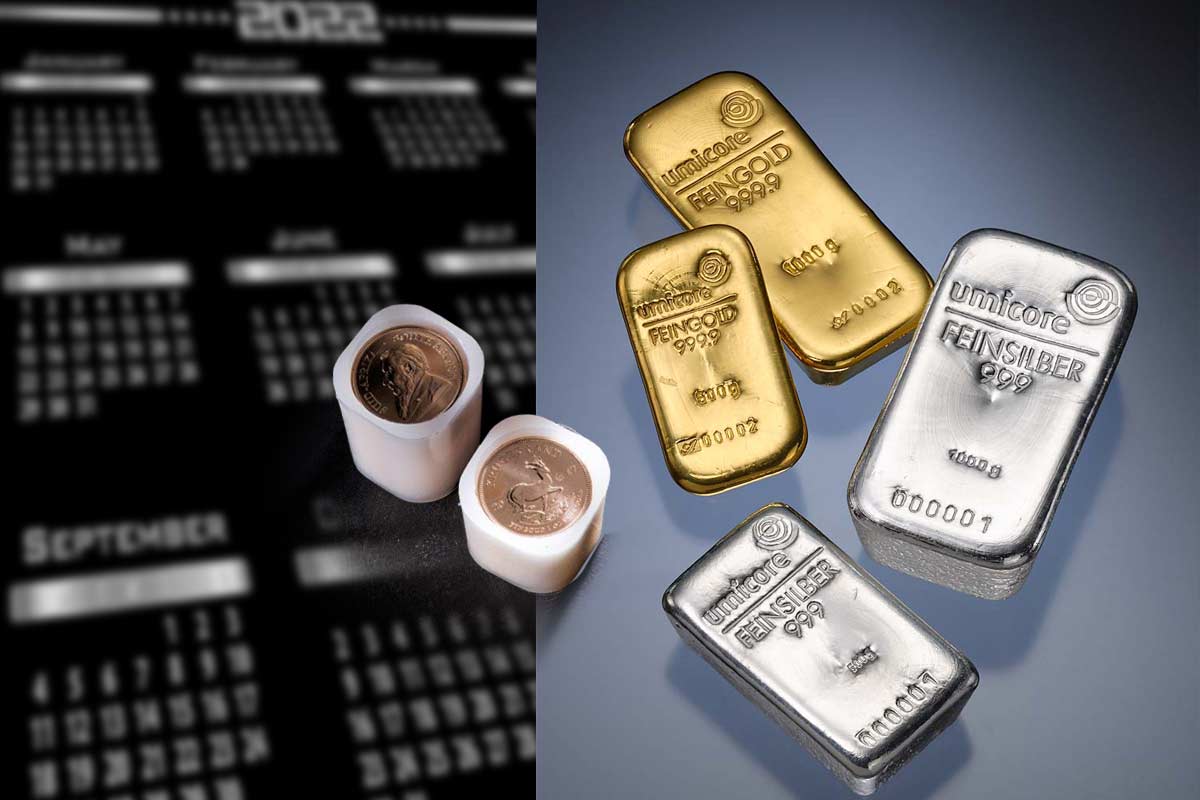 Extremjahr 2022: Gold & Silber auf der Zielgeraden im Plus
