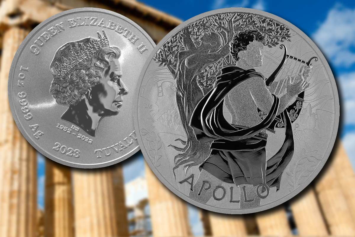 Neu aus der griechischen Götterwelt: Gods of Olympus Silber – Apollo 2023