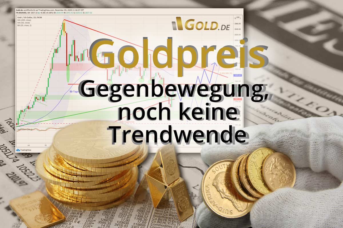 Gold – Gegenbewegung, aber noch keine eindeutige Trendwende
