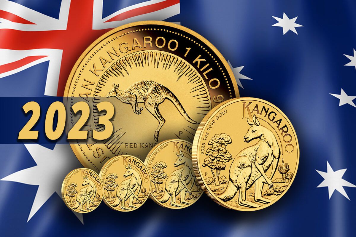 Perth Mint Känguru Gold 2023: Jetzt neues Motiv kaufen!
