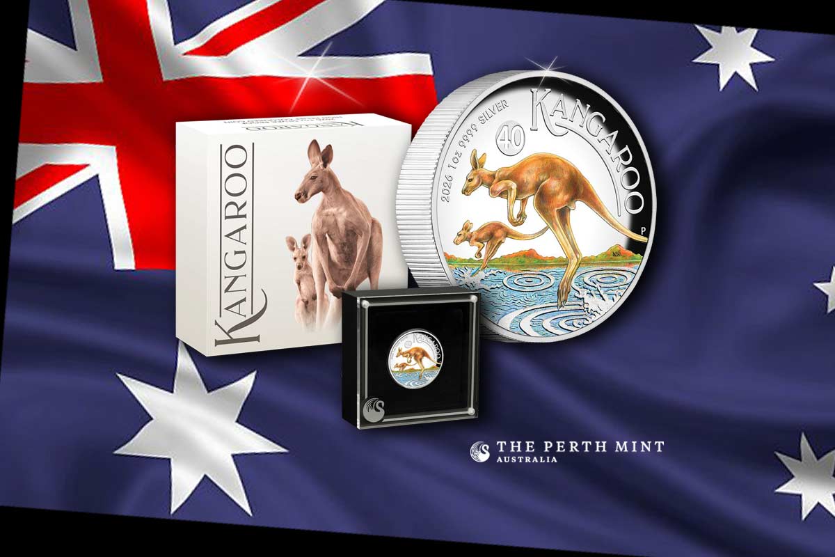 Neu für Sammler: Australian Kangaroo 2026 Silber Proof HR Colour!