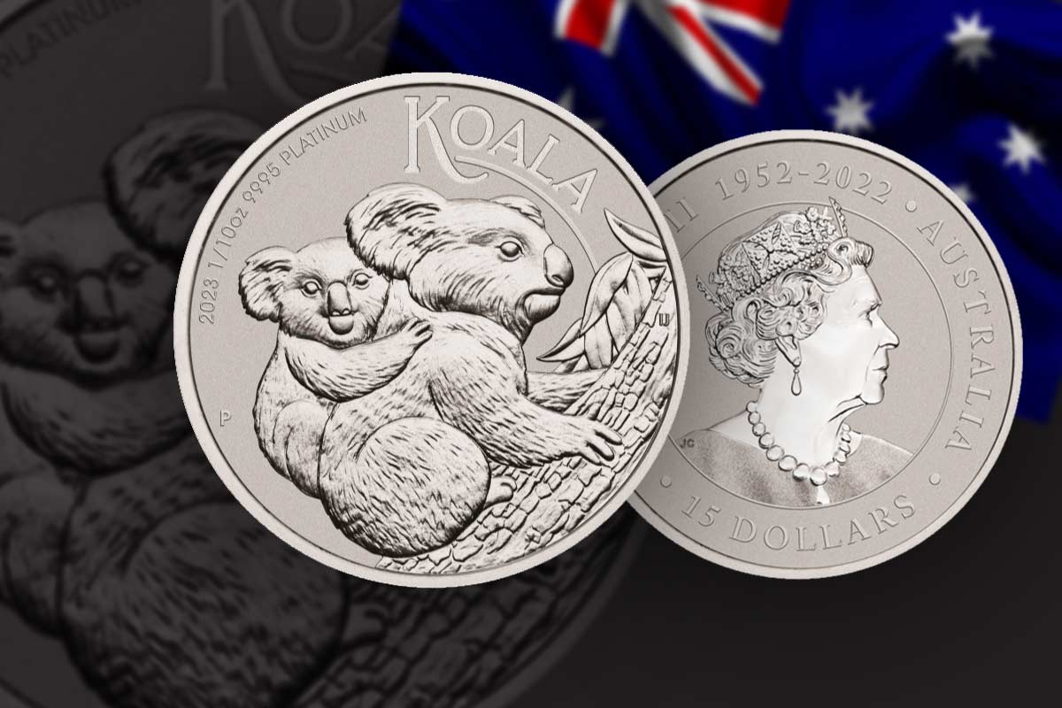 Koala der Perth Mint: Erstmals seit 2000 wieder in Platin geprägt!