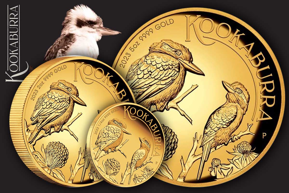 Kookaburra 2023 – Neue Ausgaben in Gold als Proof-Versionen: Jetzt hier!