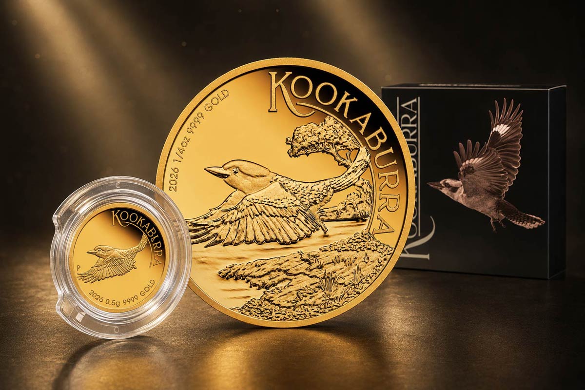 Kookaburra Gold 2026: Jetzt neu in Proof und Proof High Relief!
