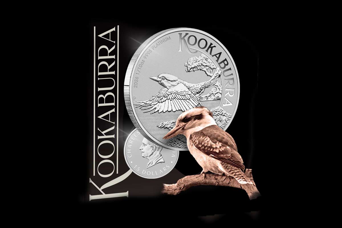 Kookaburra Platin 2026 der Perth Mint: Hier kaufen!