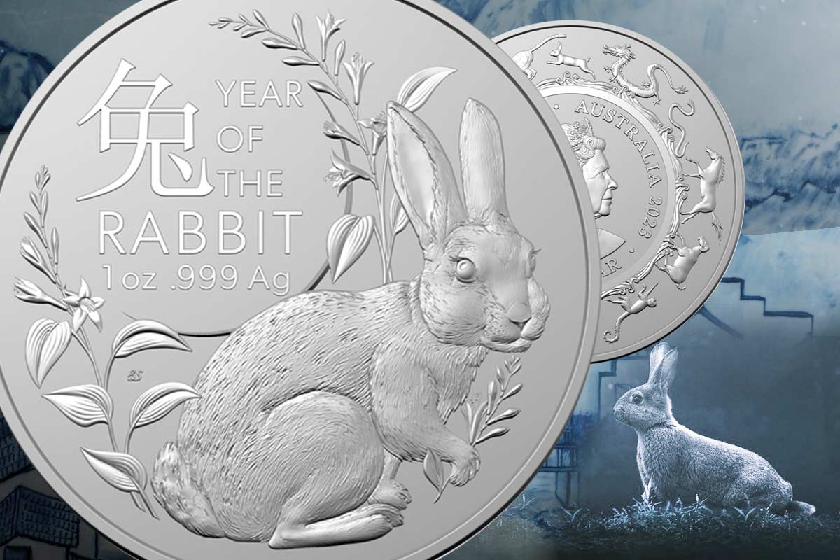 Lunar II (RAM) Silber 2023 – Year of the Rabbit - Jetzt in Brilliant Uncirculated!