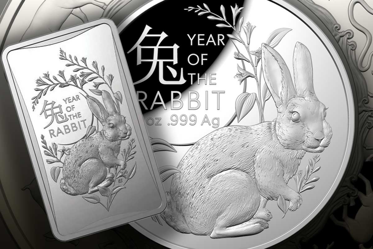 Lunar II RAM Silber – Rabbit 2023 Proof neues Motiv vergleichen!