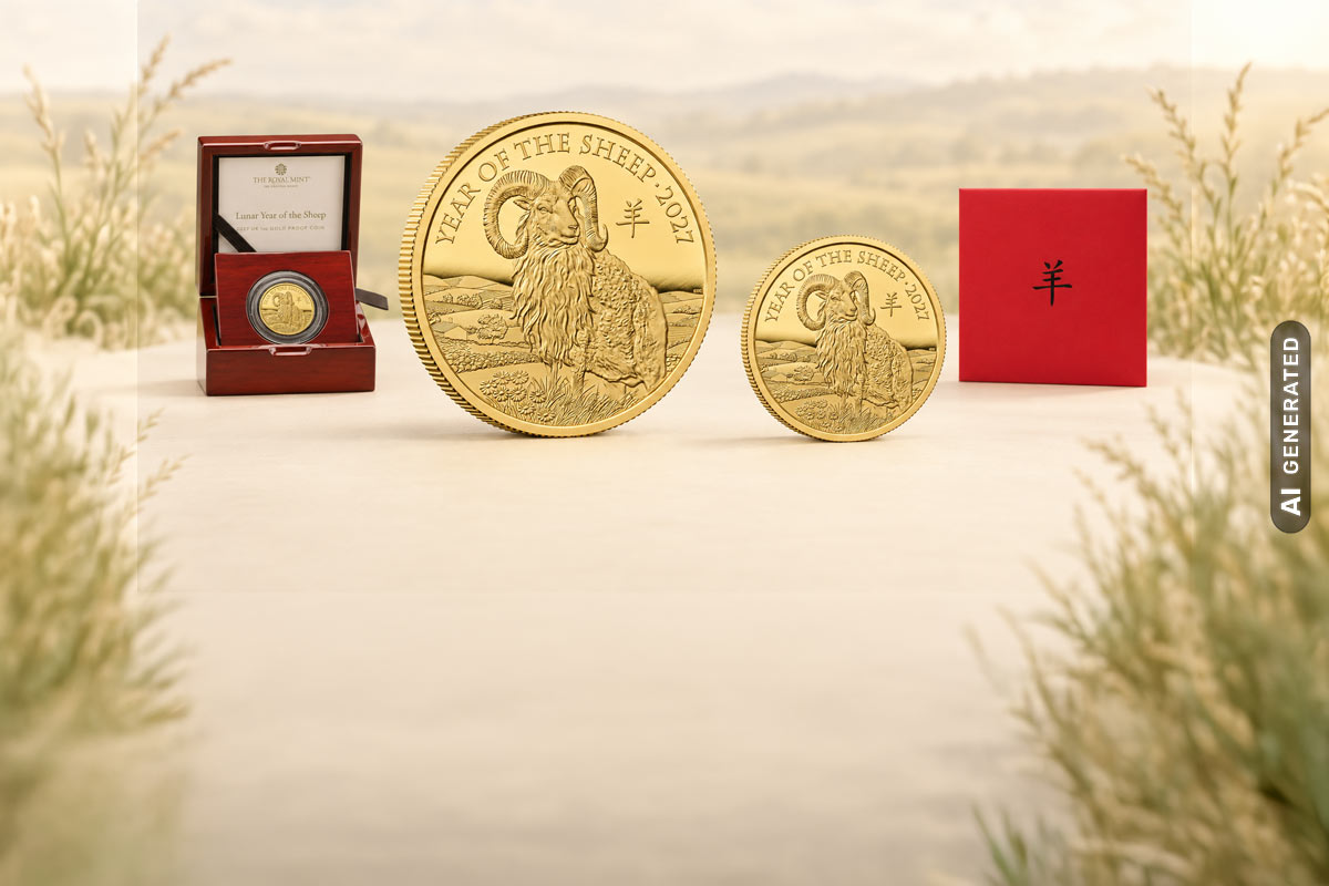 Lunar Serie UK Gold PP – Year of the Sheep 2027 jetzt sammeln!
