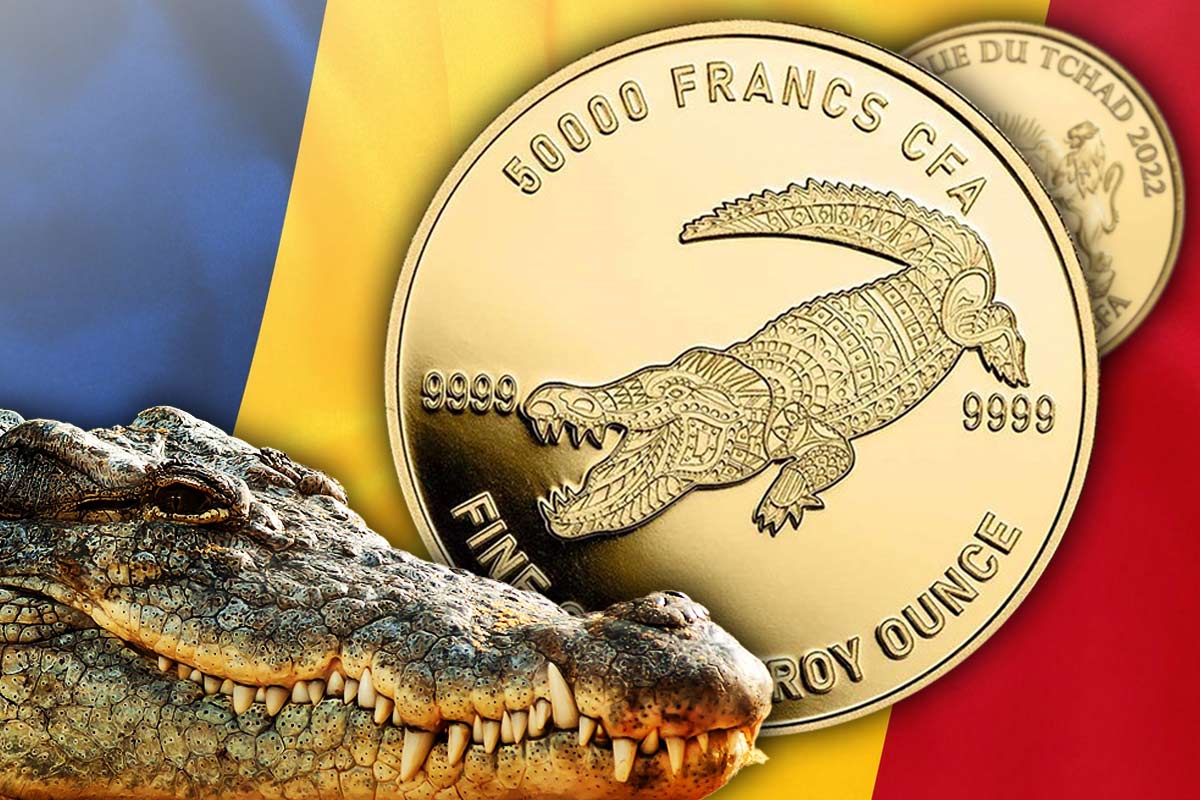 Mandala Tschad Gold – Krokodil 2023: Jetzt sammeln!