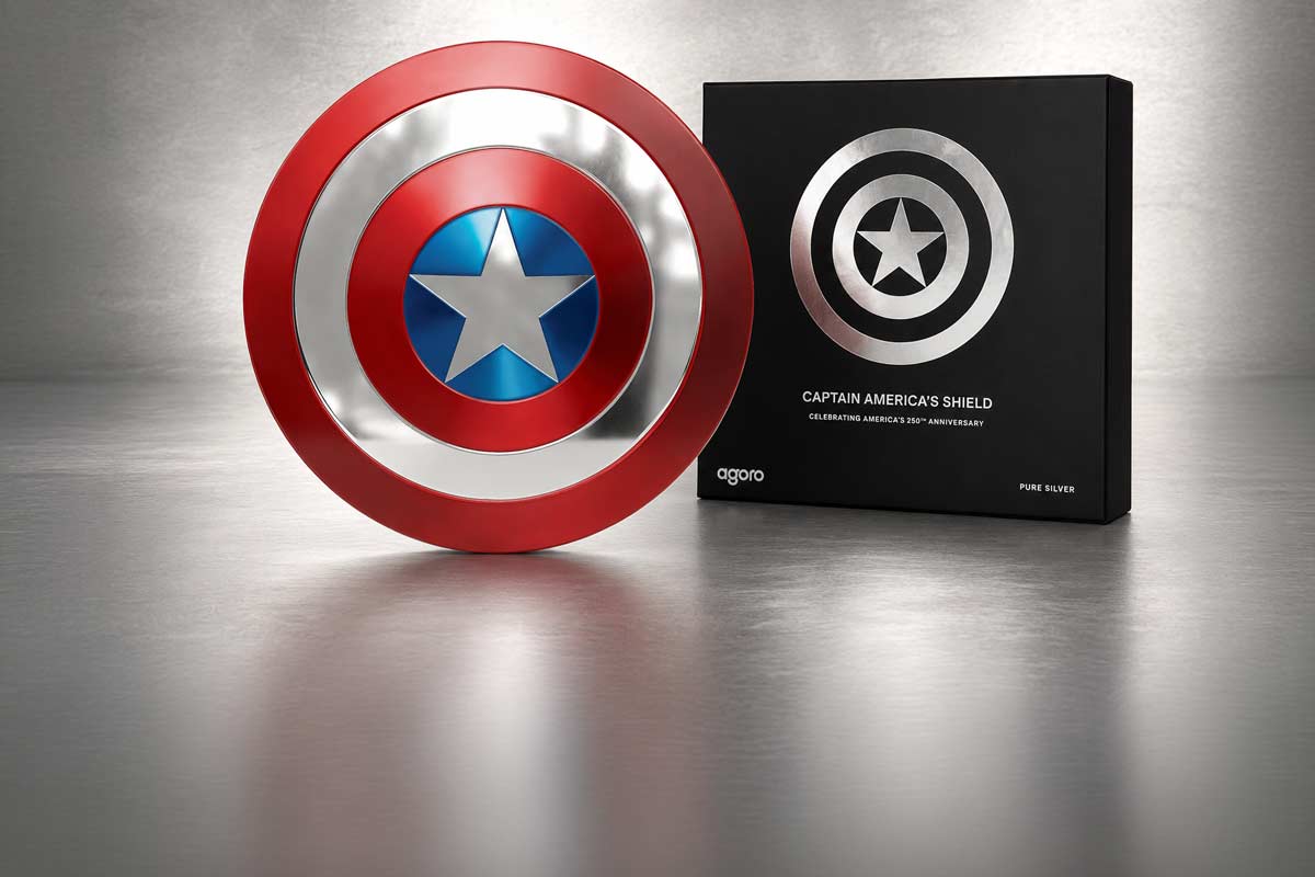 Neu von Agoro: Marvel - Captain America's Shield Proof Colour