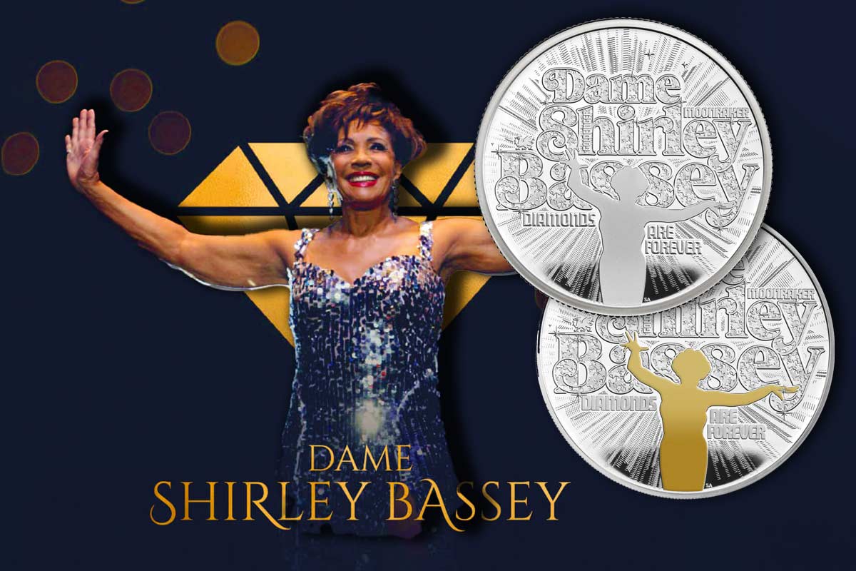 Music Legends Silber 2023 – Dame Shirley Bassey - Jetzt erhältlich!
