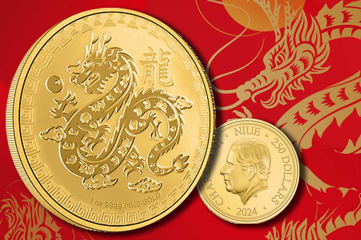 Niue Lunar Gold – Drache 2024: Spannende Bullionmünze der NZ Mint!