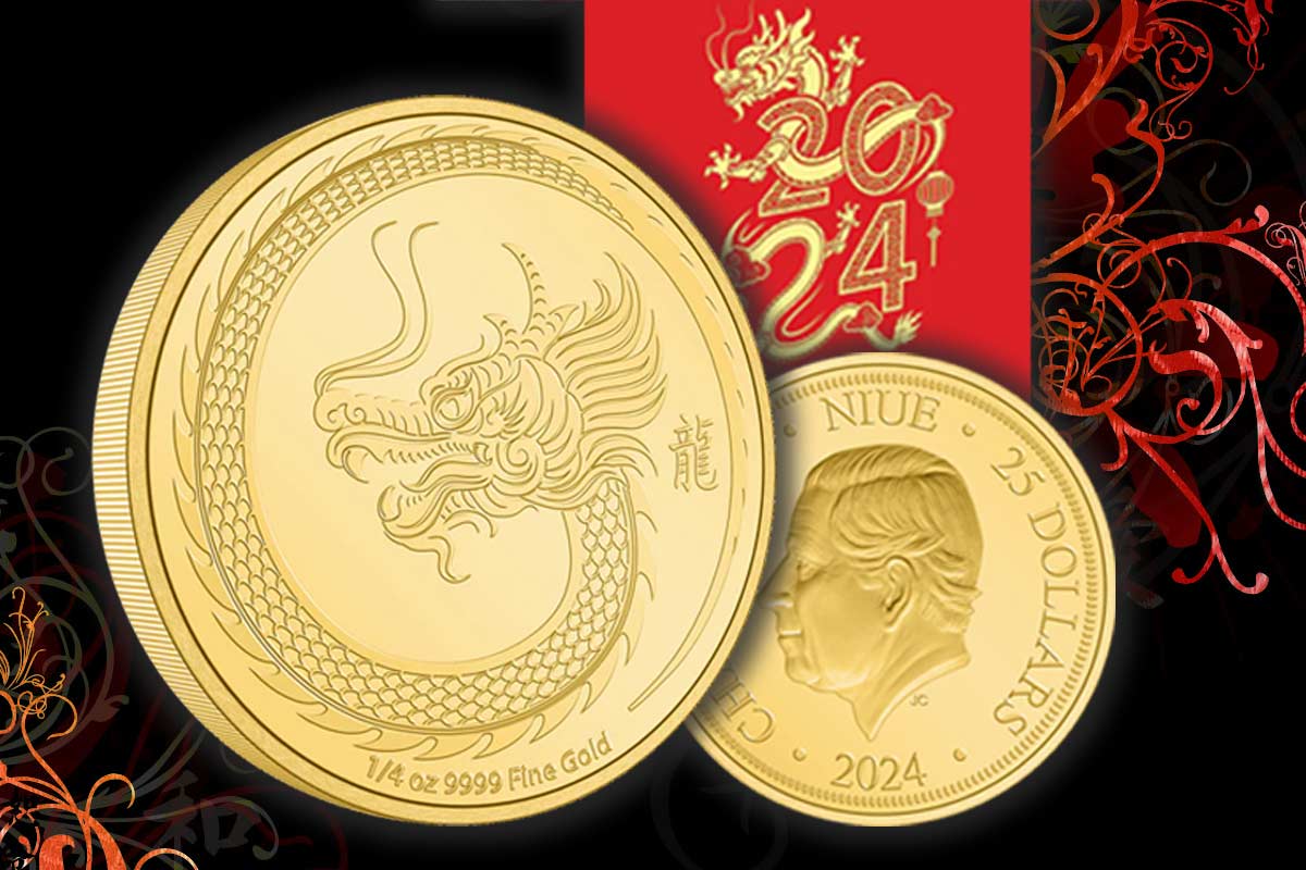 Niue Lunar Gold – Jetzt der Dragon 2024 in Gold