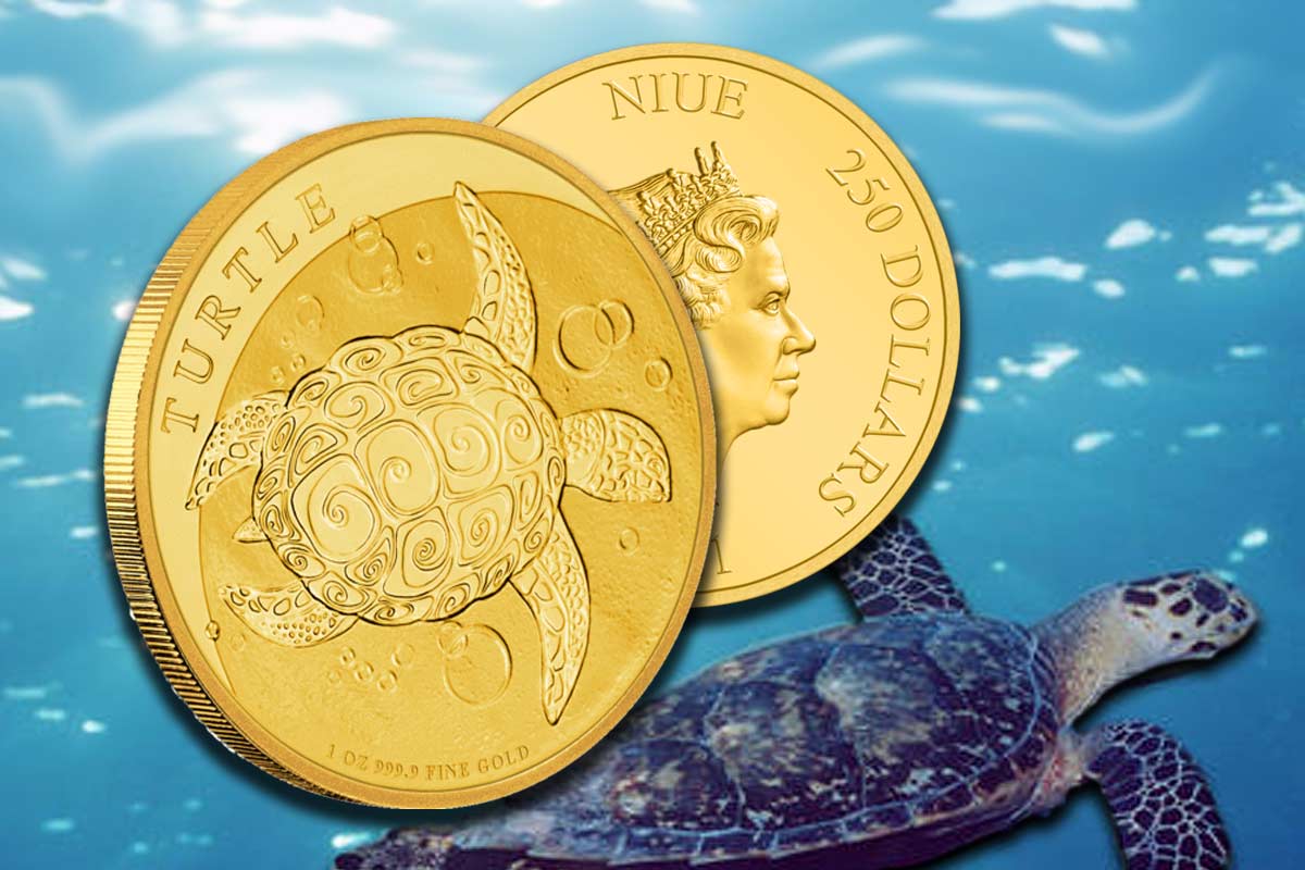 Niue Turtle Gold: Neuer Jahrgang verausgabt!