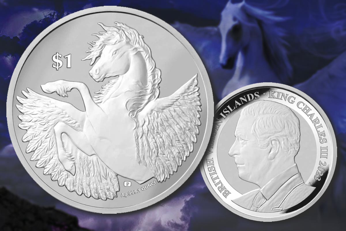Pegasus in Silber – jetzt Ausgabe 2023 erhältlich!