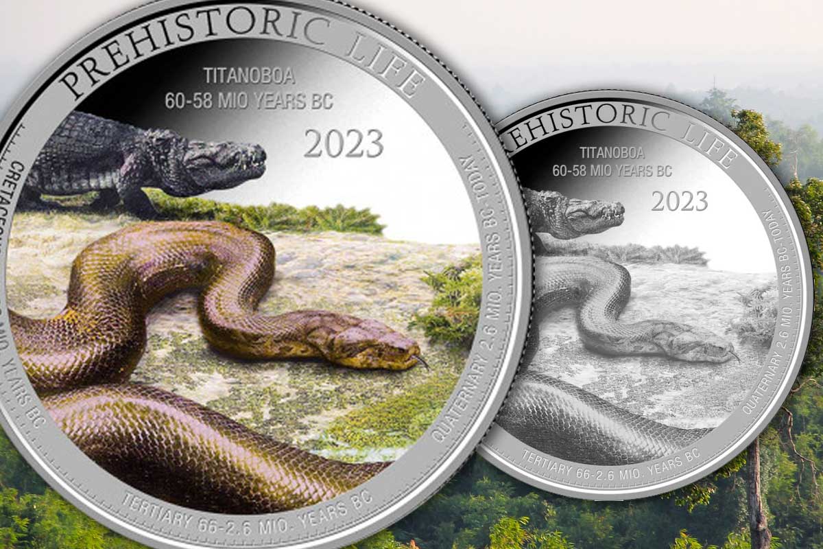 Prehistoric Life Silber 2023 – Titanoboa, die längste Schlange der Erdgeschichte!